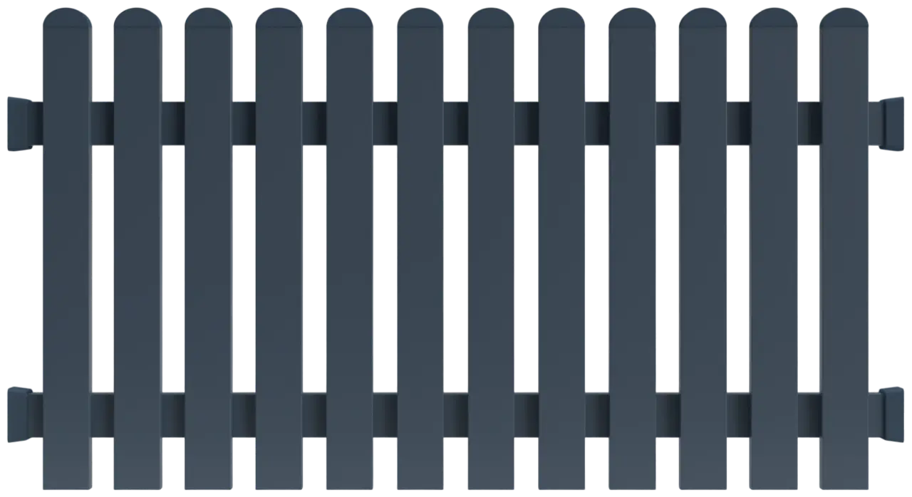 Lattenzauntor Gerade