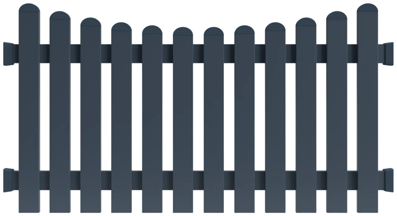 Lattenzauntor Unterbogen